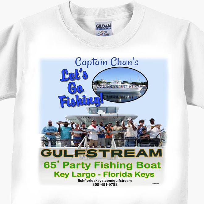 Gulfstream Party Fishing Boat T-Shirt