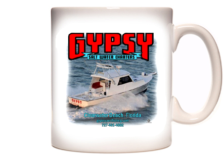 Gypsy Salt Water Charters Coffee Mug