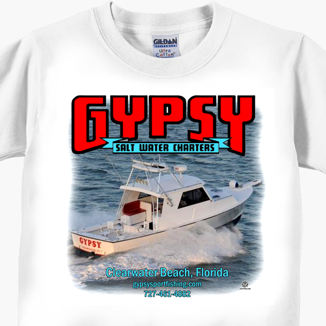 Gypsy Salt Water Charters T-Shirt