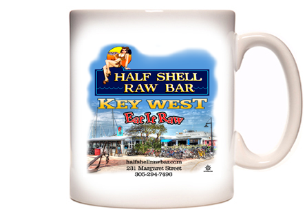 Half Shell Raw Bar Coffee Mug