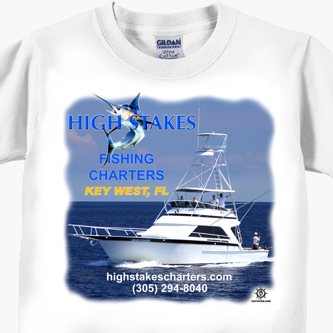 High Stakes Fishing Charters T-Shirt