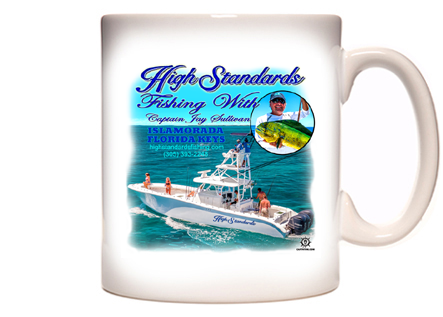 High Standards Fishing Coffee Mug