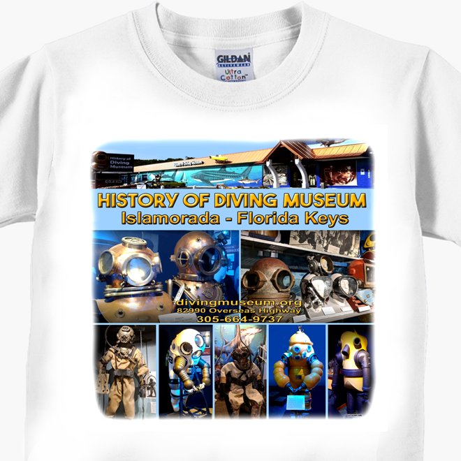 History Of Diving Museum
 T-Shirt