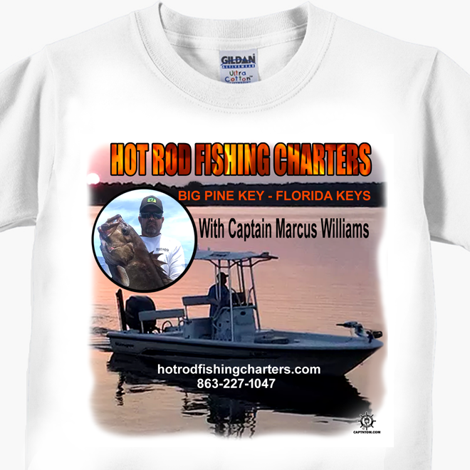 Hot Rod Fishing Charters T-Shirt
