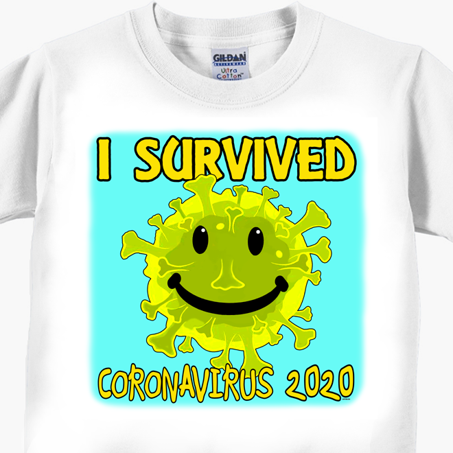 I Survived Coronavirus 2020-1 T-Shirt