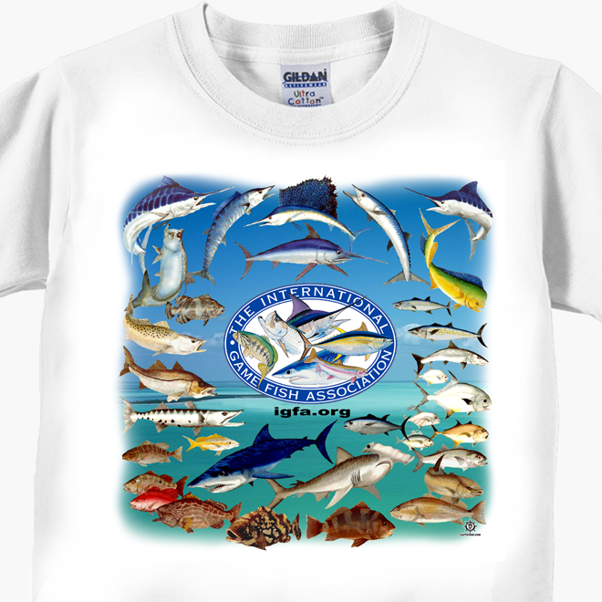 Design 1 - The International Game Fish Association T-Shirt