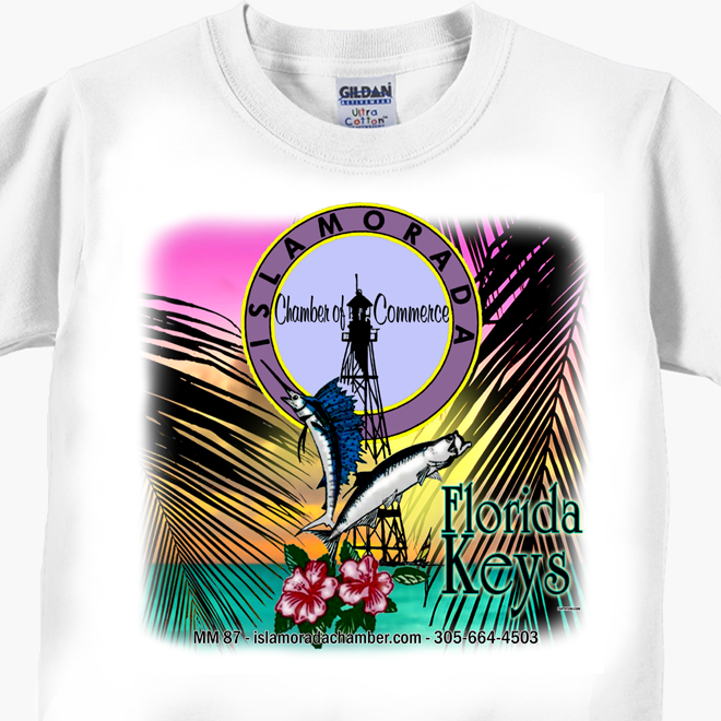 Design 1 - Islamorada Chamber of Commerce T-Shirt