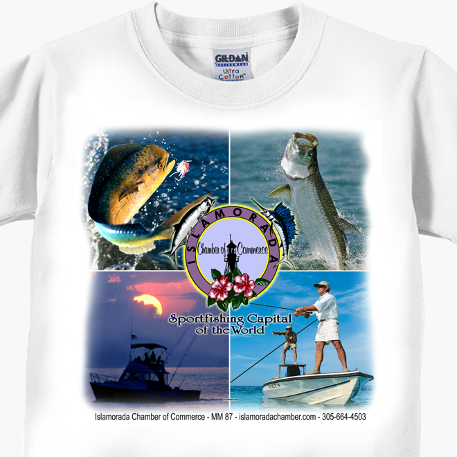 Design 4 - Islamorada Chamber of Commerce T-Shirt