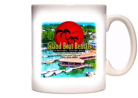 Island Boat Rentals Coffee Mug