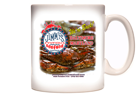 Jimmy's Famous Seafood - We're Back Coffee Mug