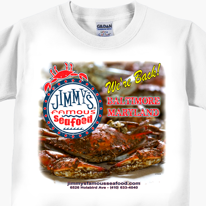 Jimmy's Famous Seafood - We're Back T-Shirts