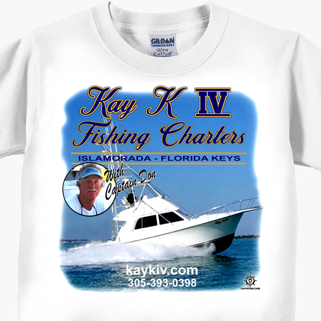 Kay K IV Fishing Charters T-Shirt
