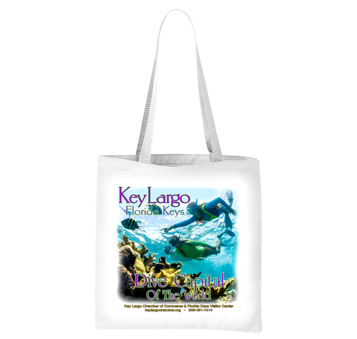 Design 3 - Key Largo Chamber of Commerce Liberty Bag
