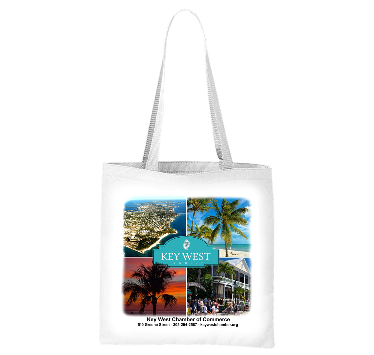 Key West Chamber of Commerce - Four Squares Liberty Bag