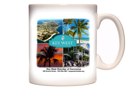 Key West Chamber of Commerce - Four Squares Coffee Mug
