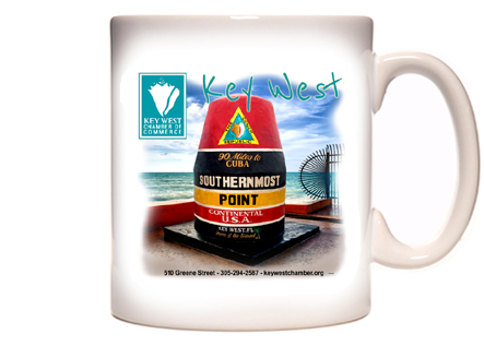 Key West Chamber of Commerce Southernmost Point Coffee Mug