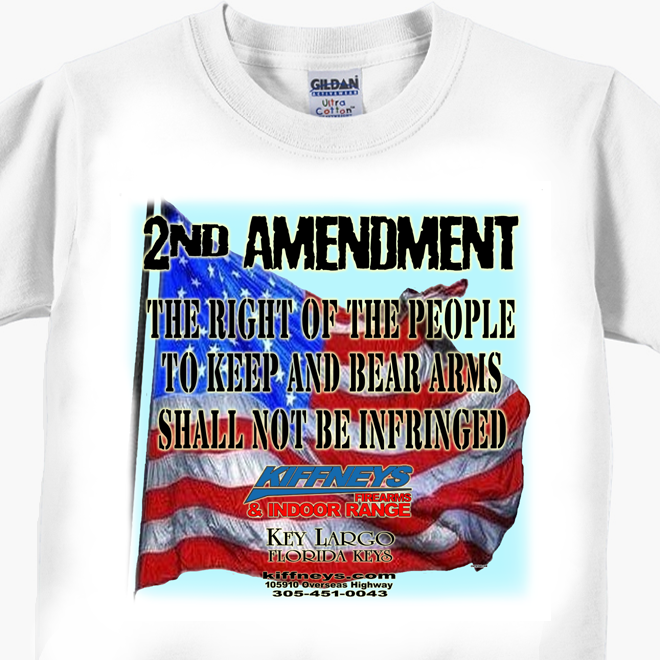 Kiffney's Firearms 2nd Amendment T-Shirt