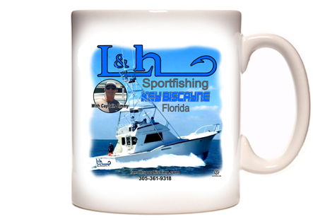 L & H Sportfishing Coffee Mug