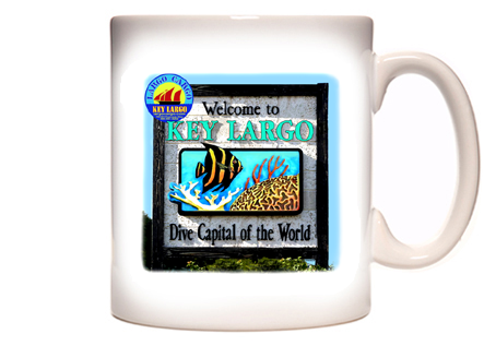 Largo Cargo - Key Largo Dive Capital of the World Coffee Mug