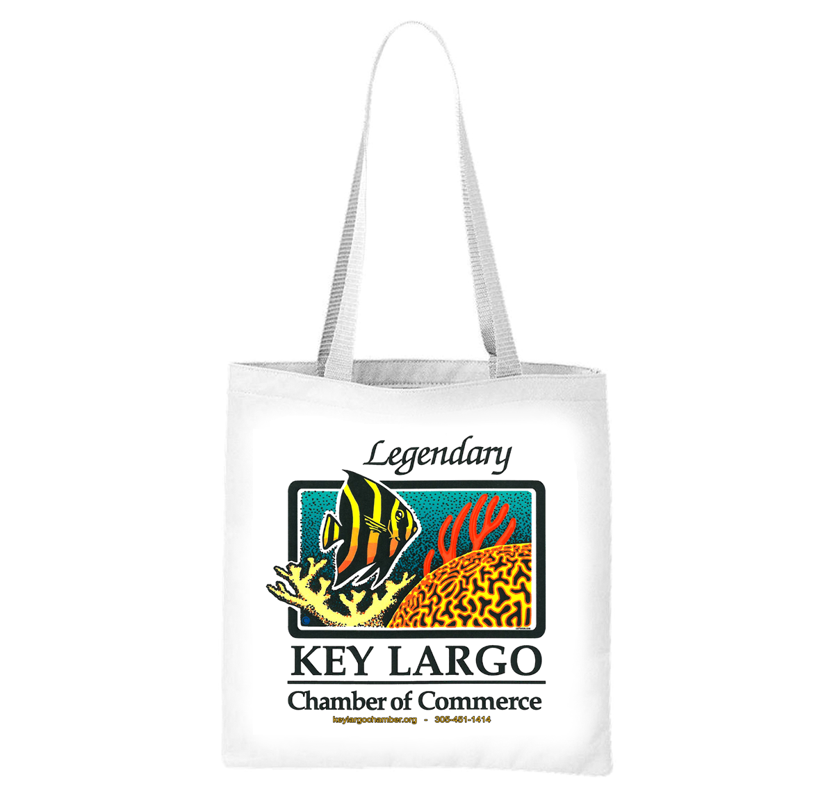 Design 2 - Key Largo Chamber of Commerce Liberty Bag