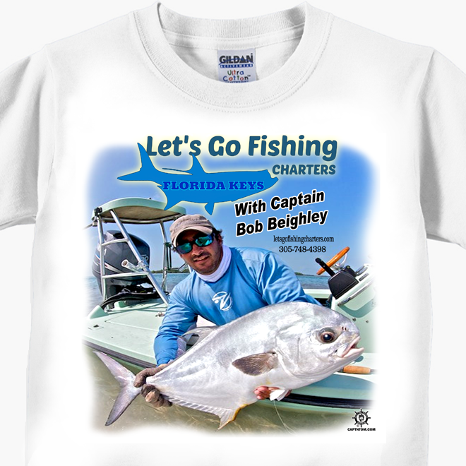 Let's Go Fishing Charters T-Shirt