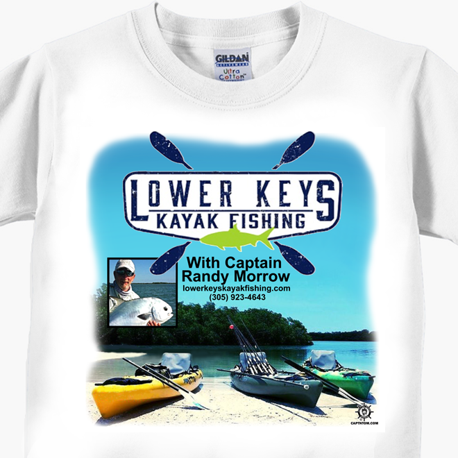 Lower Keys Kayak Fishing T-Shirt