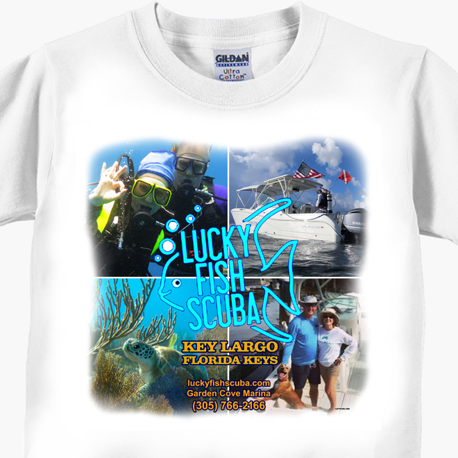Lucky Fish Scuba T-Shirt