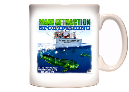 Main Attraction Sportfishing Coffee Mug