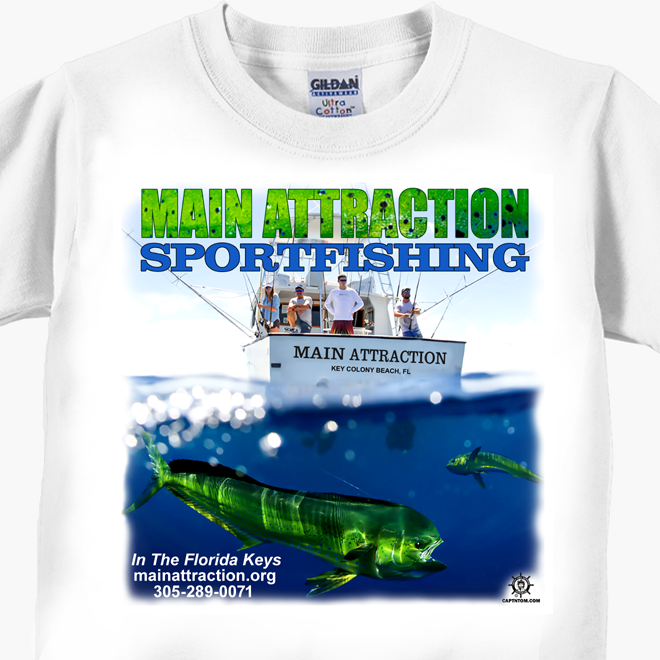 Main Attraction Sportfishing T-Shirt