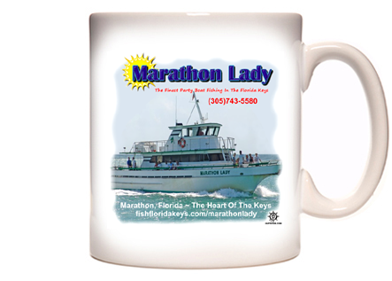 Marathon Lady Party Boat Coffee Mug