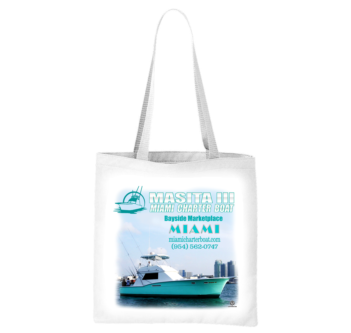 Masita III Miami Charter Boat Liberty Bag