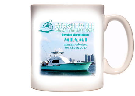 Masita III Miami Charter Boat Coffee Mug