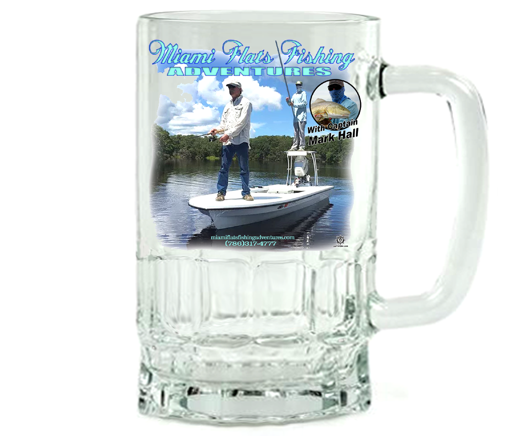 Miami Flats Fishing Adventures Beer Mug