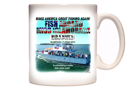 Miss Islamorada Party Fishing Boat Coffee Mug
