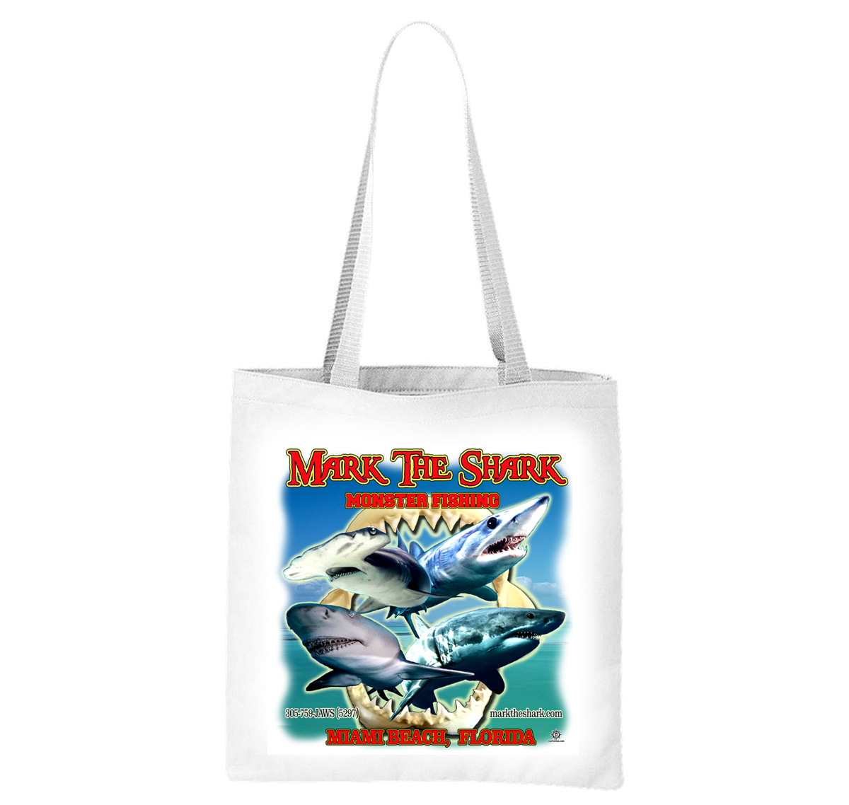 Mark The Shark - Monster Fishing Liberty Bag