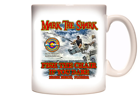 Mark The Shark - Fish The Chair Coffee Mug