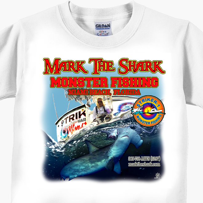 Mark The Shark - Hammerhead On Transom