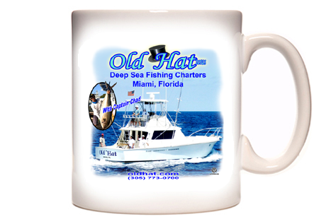 Old Hat Deep Sea Fishing Charters Coffee Mug