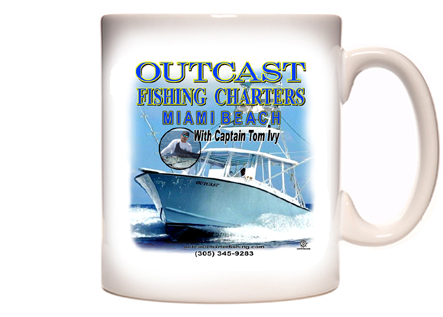 Outcast Fishing Charters Coffee Mug