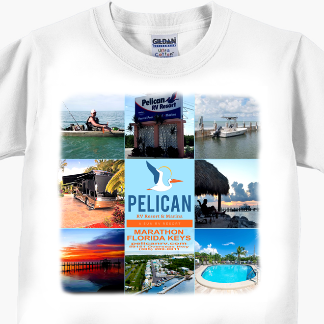Pelican RV Resort & Marina T-Shirt