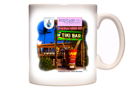 Postcard Inn Tiki Bar Coffee Mug