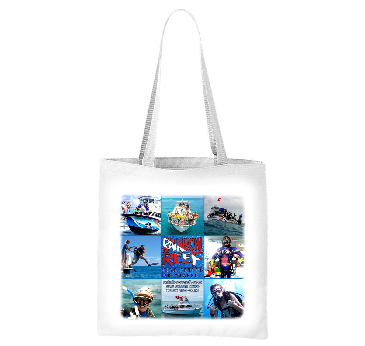 Rainbow Reef Dive Center Design 2 Liberty Bag