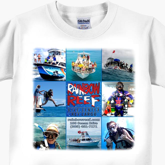 Rainbow Reef Dive Center Design 2 T-Shirts and More, (Special