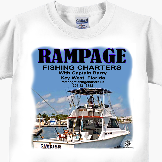 Rampage Fishing Charters T-Shirt