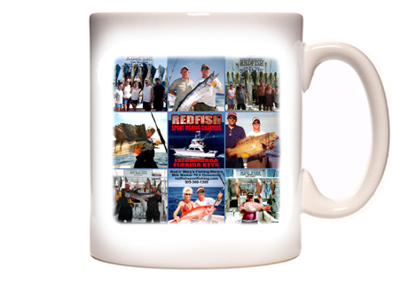 Redfish Sport Fishing Charters Coffee Mug