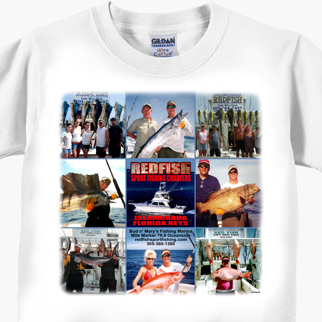 Redfish Sport Fishing Charters T-Shirts