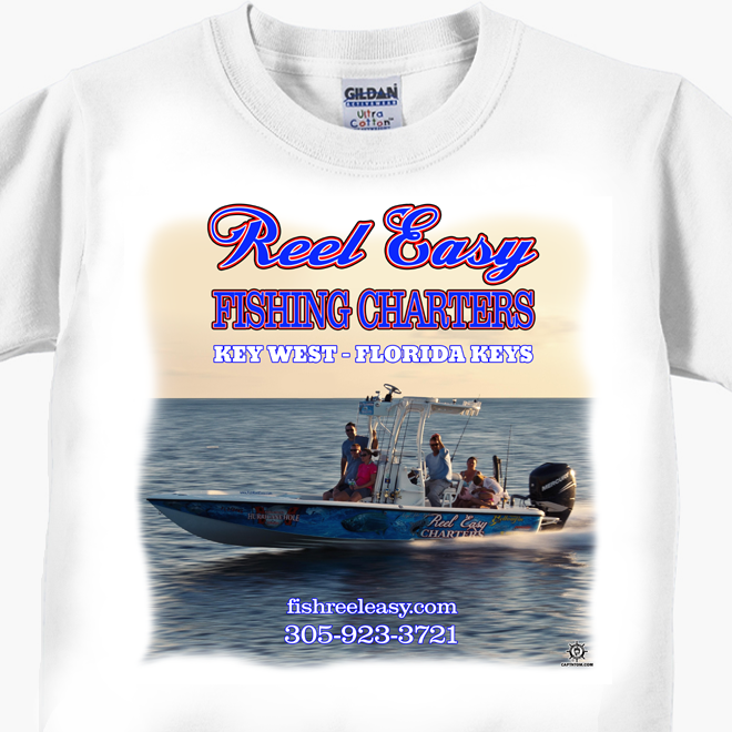Reel Easy Fishing Charters T-Shirt