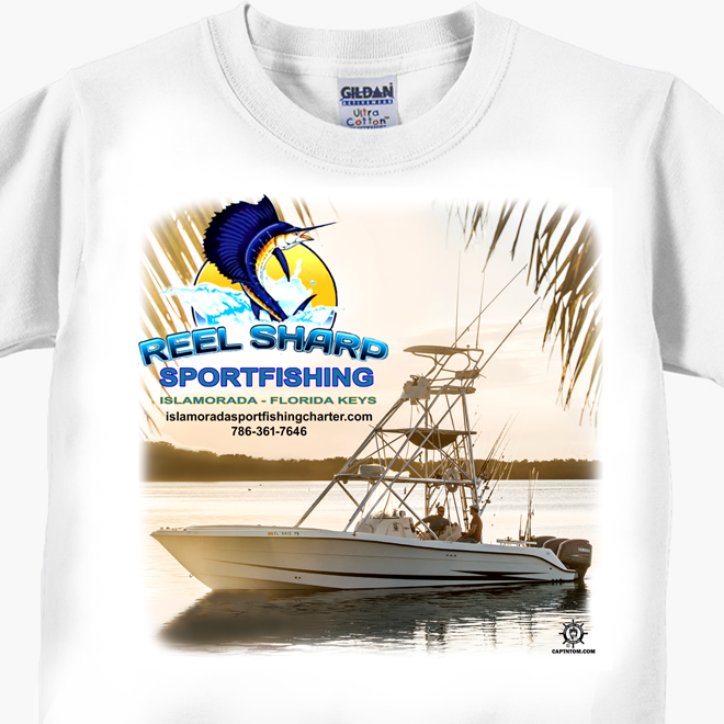 Reel Sharp Sportfishing T-Shirt