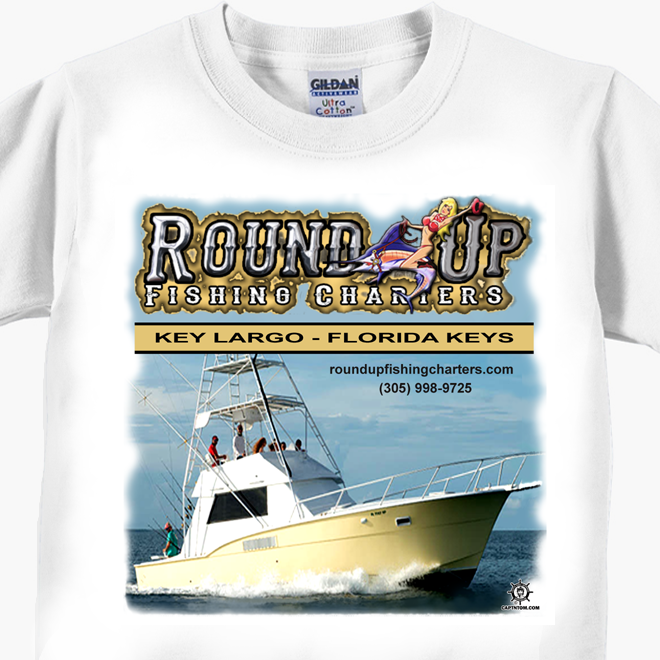 Round Up Fishing Charters T-Shirt