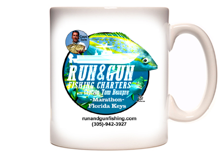 Run & Gun Fishing Charters Coffee Mug